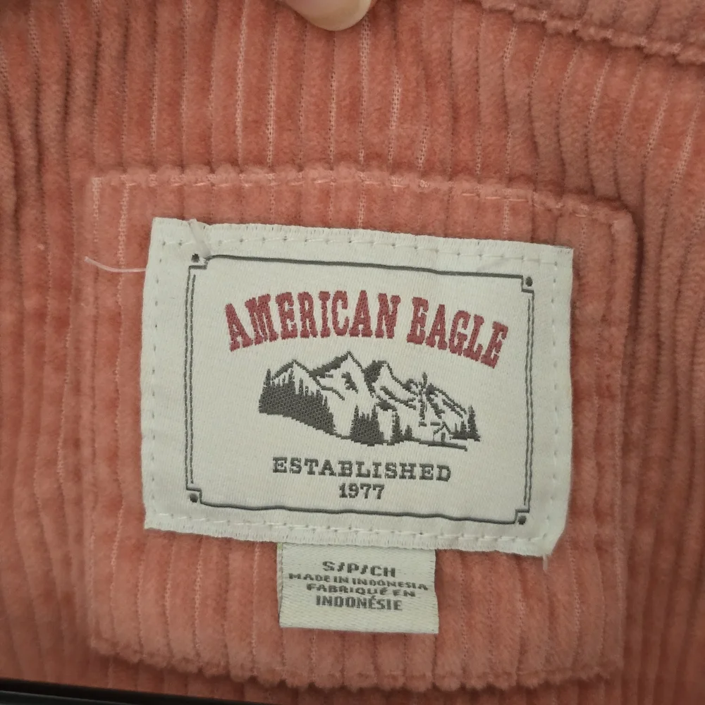 American Eagle Corduroy Button Up Shirt - Picture 2 of 4